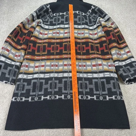 Pendleton Women's Aztec Southwestern Design 100% Wool Jacket‎ Size Large - Picture 10 of 13